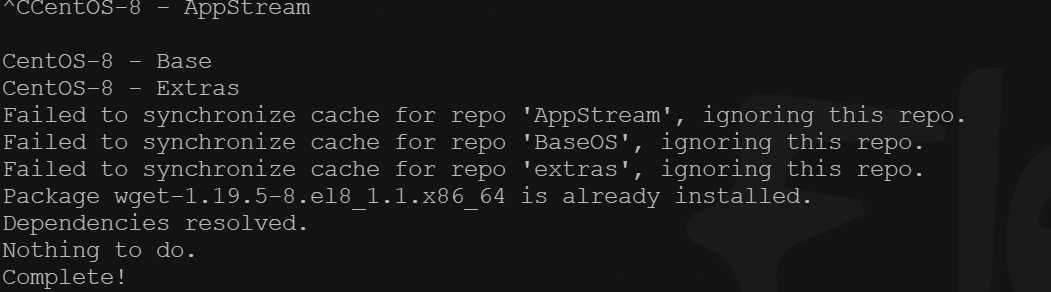 《centos8 解决 Failed to synchronize cache for repo 'AppStream' 等问题》
